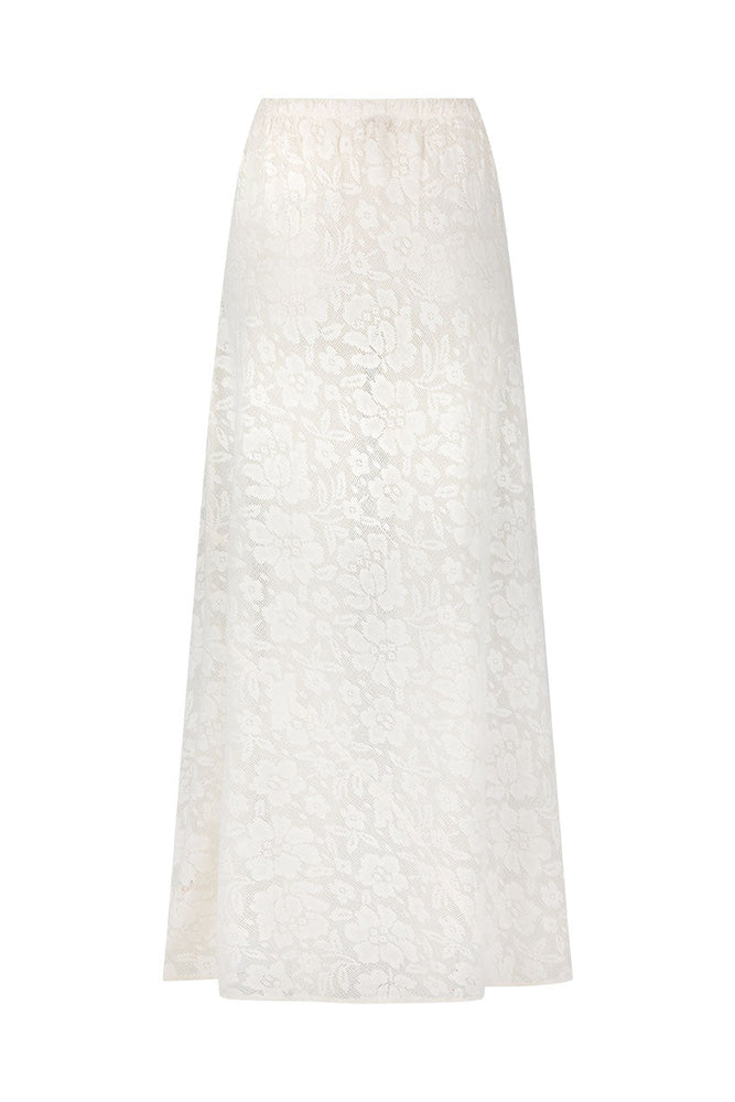 Free Love Lace Bias Skirt