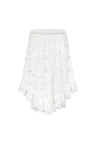 yaya-lace-scarf-mini-dress