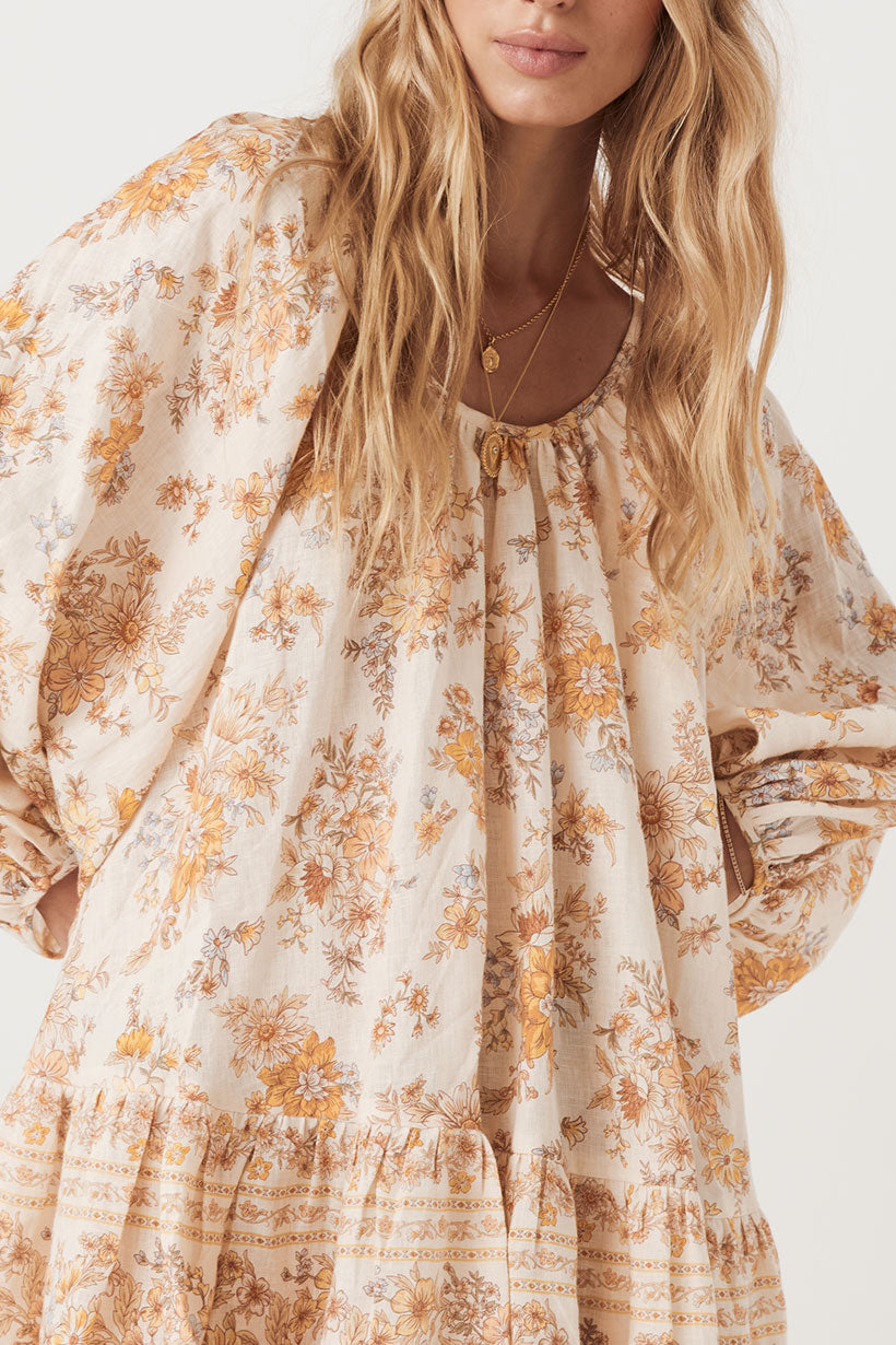 Meadowland Linen Tunic Dress