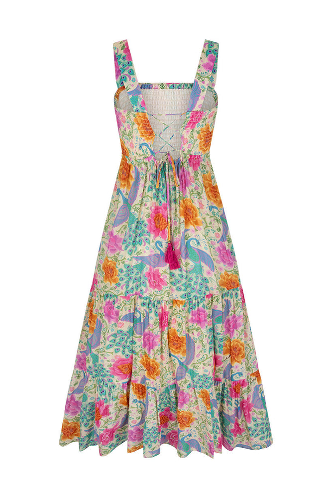 Bohème Strappy Maxi Dress