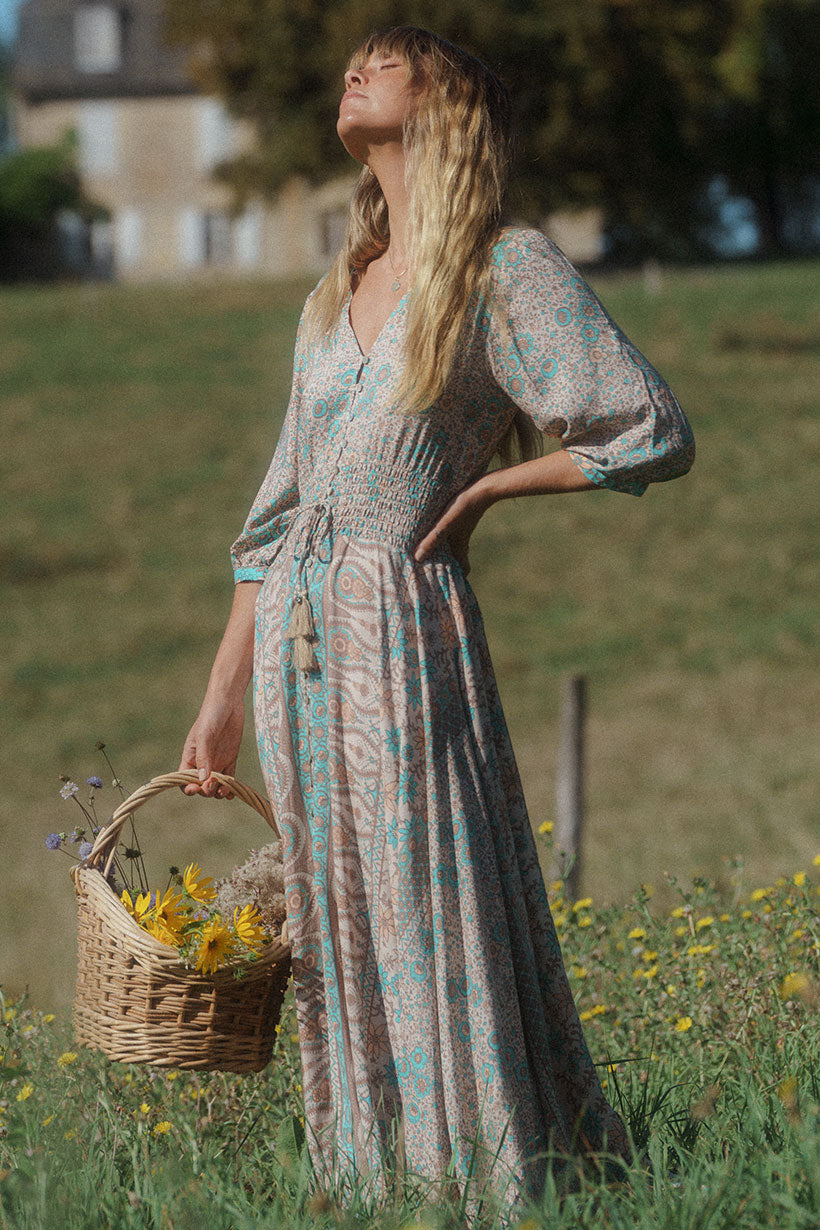 Boho Blossom Gown 🛍️