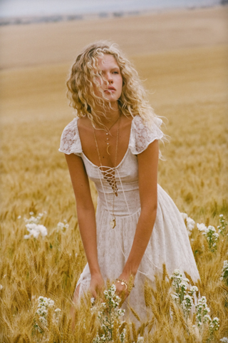 Lux Lisbon Lace Handkerchief Dress SPELL - USA Lux Lisbon Lace Handkerchief Dress SPELL - USA