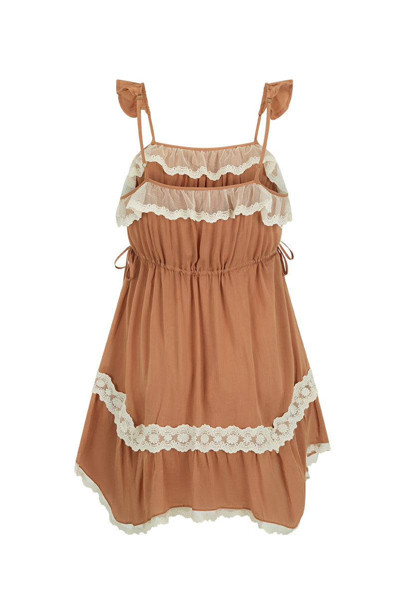Poison Peach Mini Dress – SPELL - USA