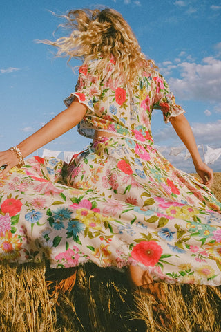 Valley Of The Dolls Maxi Skirt