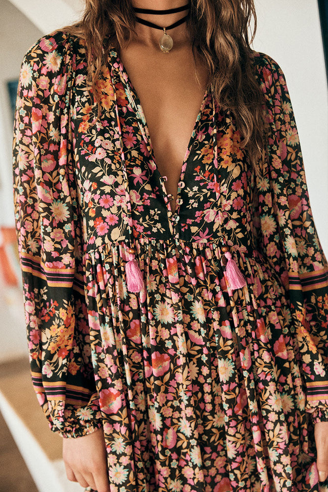 Impala Lily Boho Midi Dress