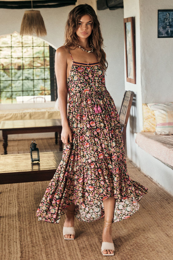 Stella Rib Henley Dress – SPELL - USA