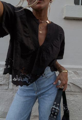 Kala Short Sleeve Blouse