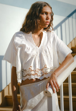 Kala Short Sleeve Blouse