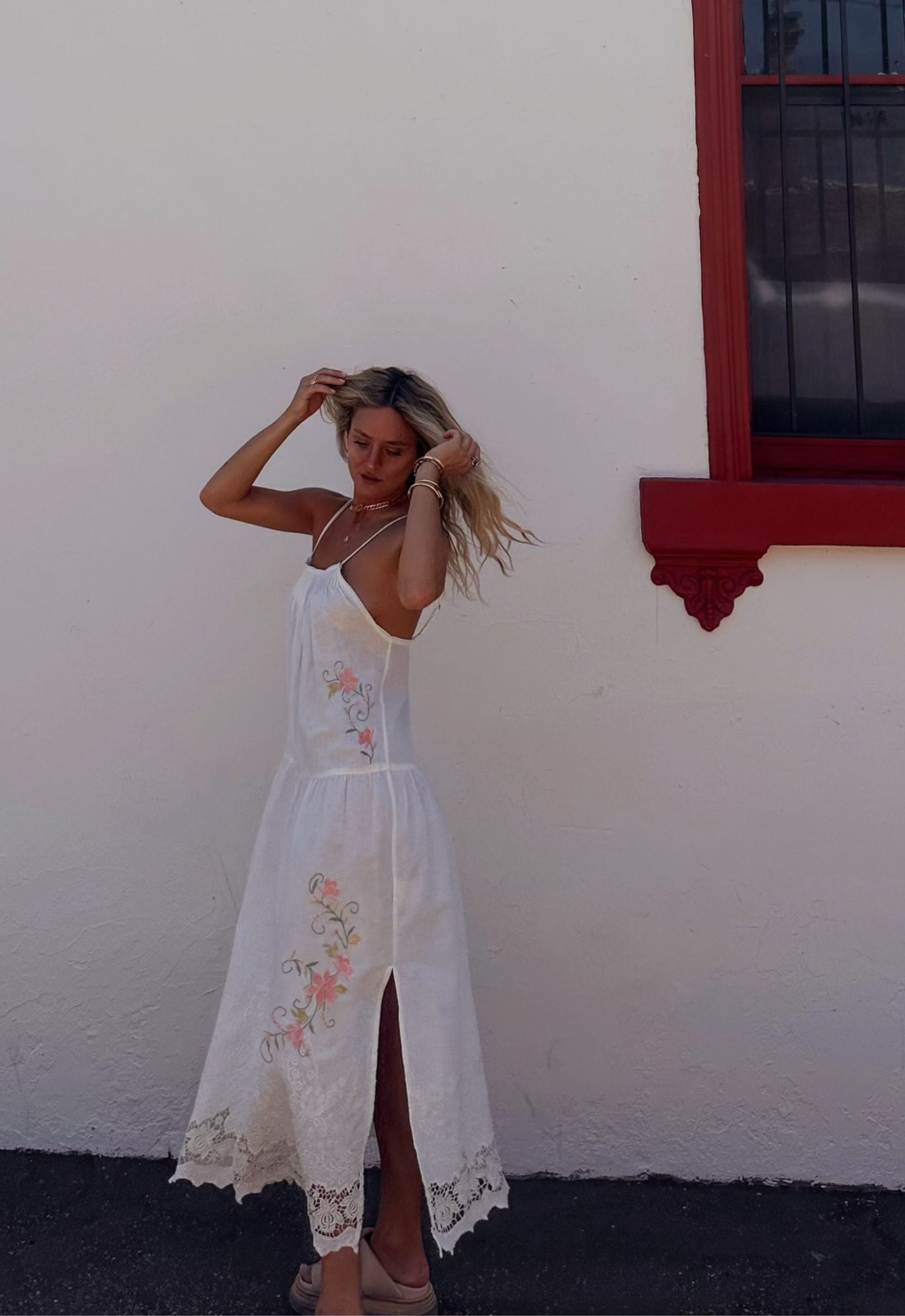 Kala Strappy Sundress – SPELL - USA