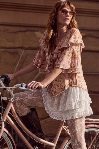 labyrinth-lace-mini-skirt