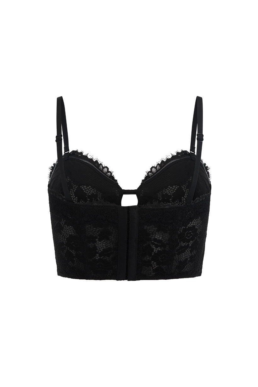 Lux Lisbon Lace Bustier – SPELL - USA