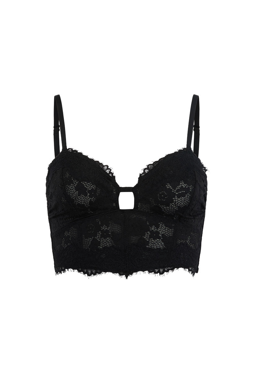 Lux Lisbon Lace Bustier – SPELL - USA
