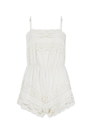 Mila Lace Romper
