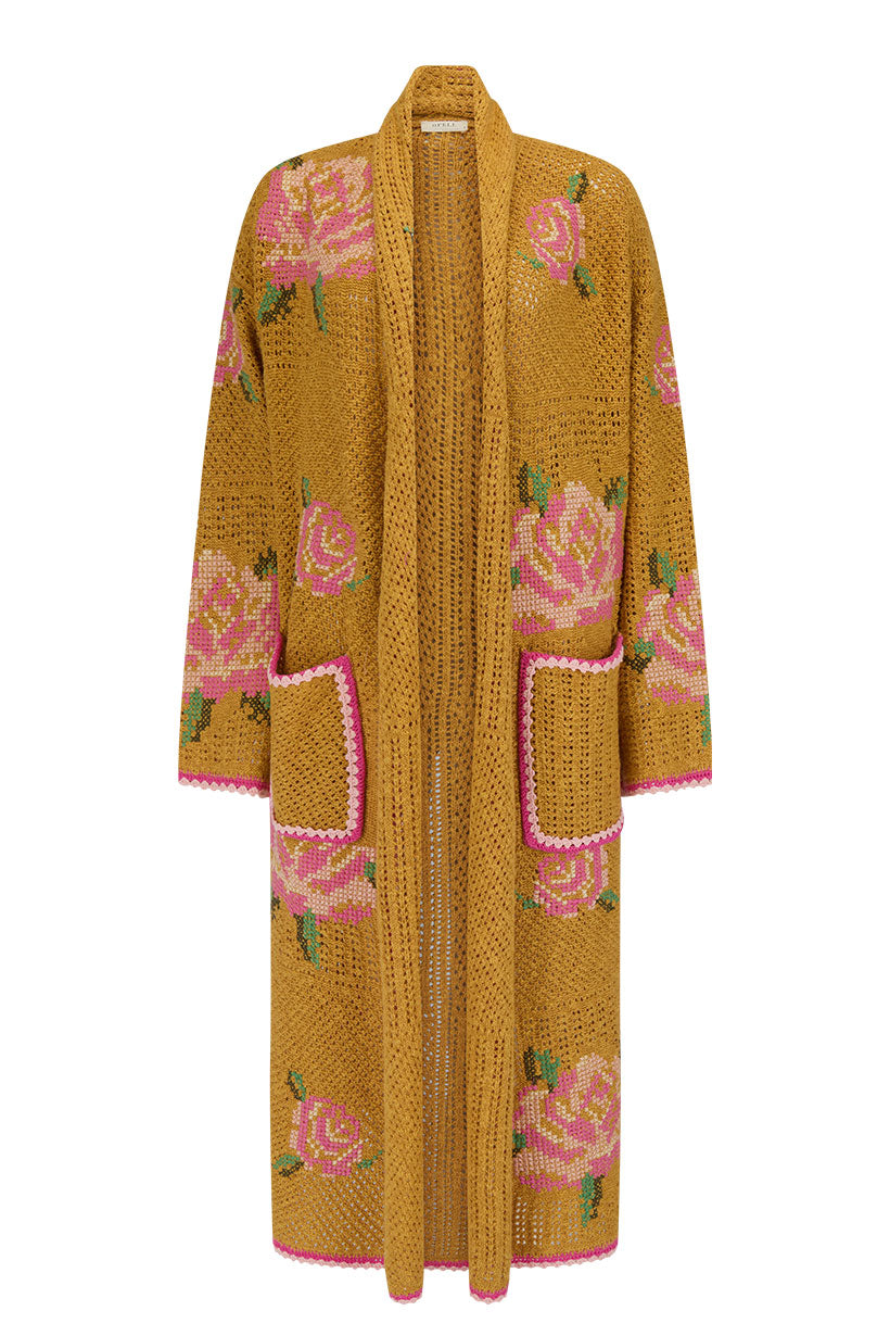 Coastal Granny Maxi Cardigan – SPELL - USA