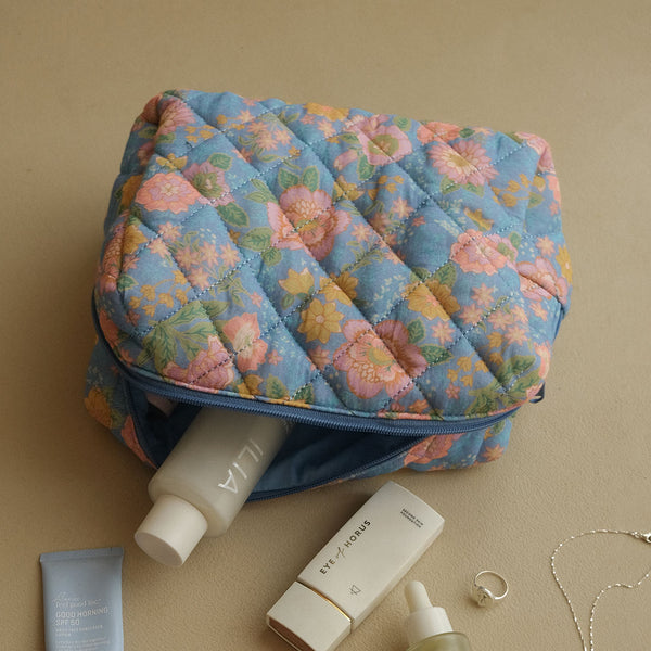 RenewQuiltedLargeMakeUpBag-