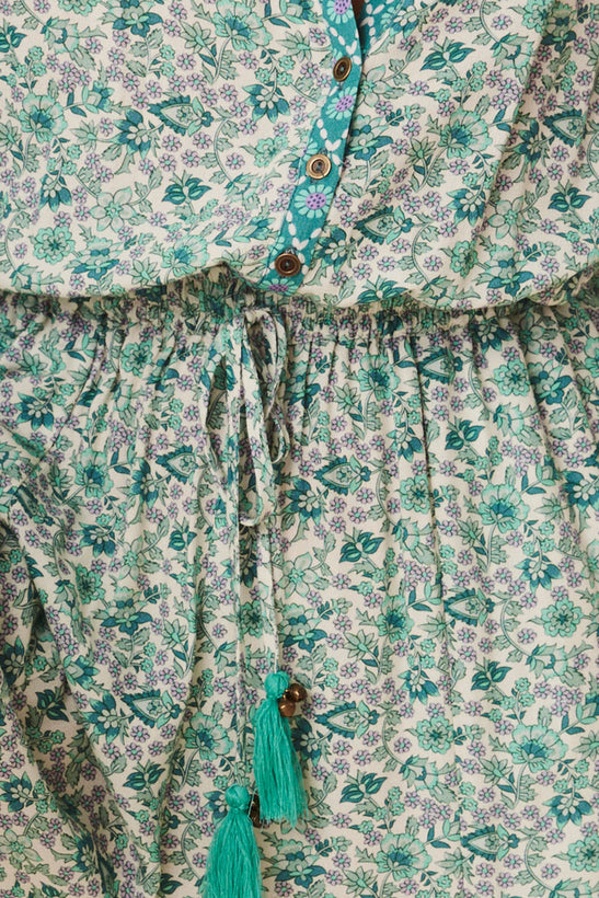 Flora Linen Jumpsuit – SPELL - USA