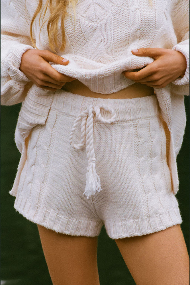Cozy Campfire Knit Short