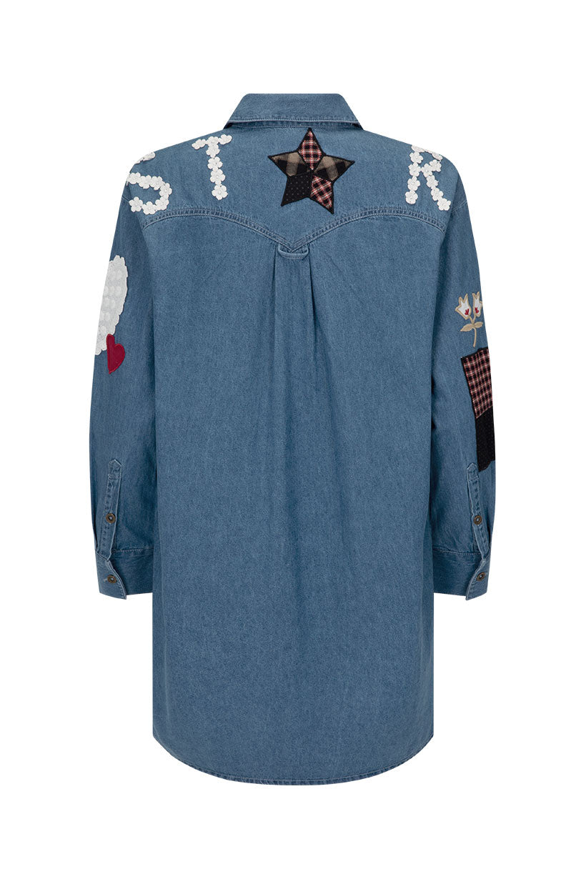 Bombshell Patchwork Shirt – SPELL - USA
