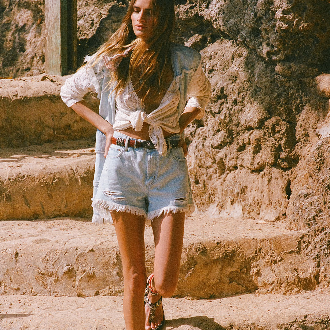 Daydreamer Denim Short – SPELL - USA