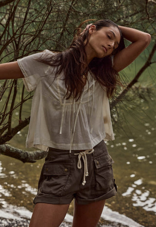 Elsa Cropped Blouse