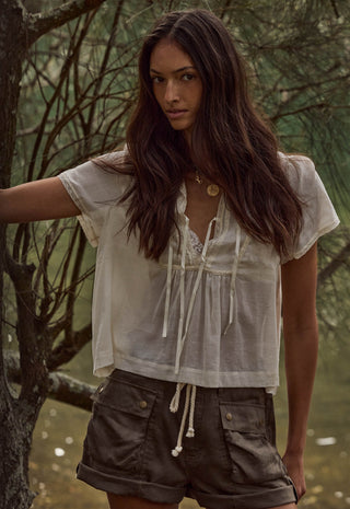 Elsa Cropped Blouse