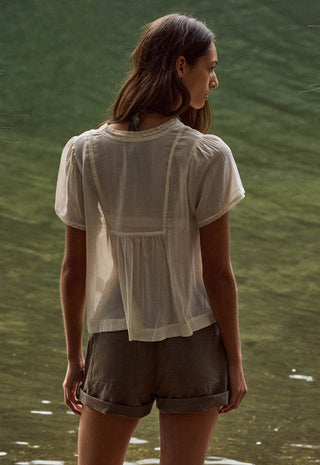 Elsa Cropped Blouse