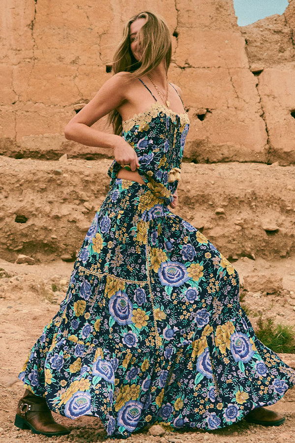coral long dresses Coral Sea Maxi Dress
