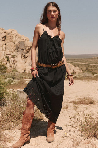 Love in the Afternoon Lace Maxi Dress SPELL - USA Love in the Afternoon Lace Maxi Dress SPELL - USA