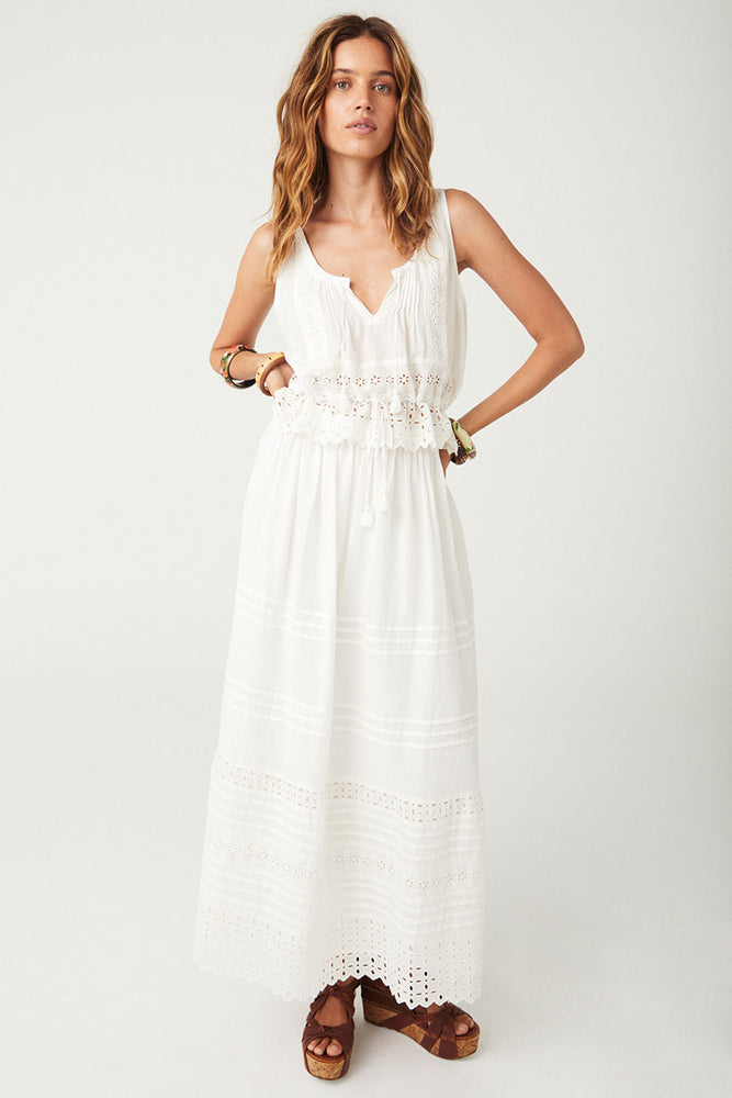 Love in the Afternoon Lace Maxi Skirt