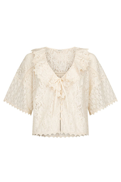 Lux Lisbon Lace Blouse – SPELL - USA