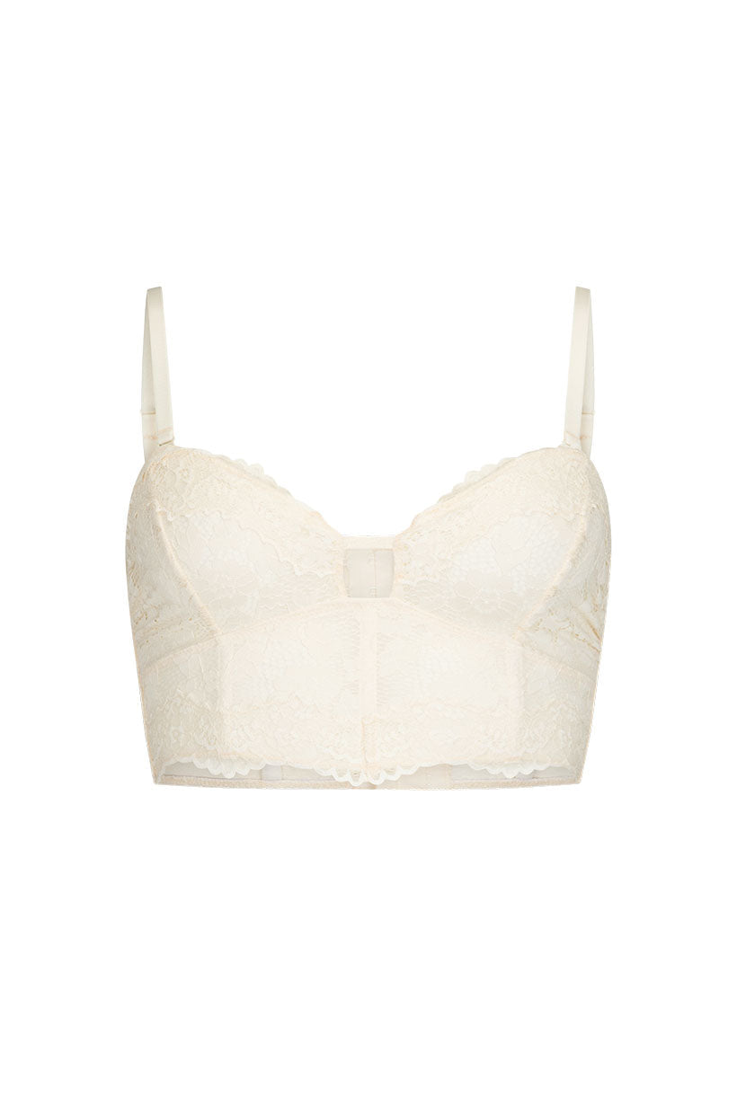 Lux Lisbon Lace Bustier – SPELL - USA