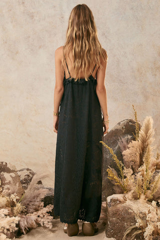 Lux Lisbon Lace Strappy Maxi Dress SPELL - USA Lux Lisbon Lace Strappy Maxi Dress SPELL - USA