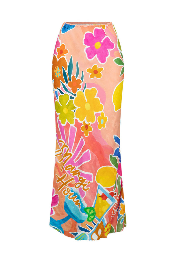 lilly pulitzer marcia maxi dress Margi Hour Bias Skirt In Multicolor