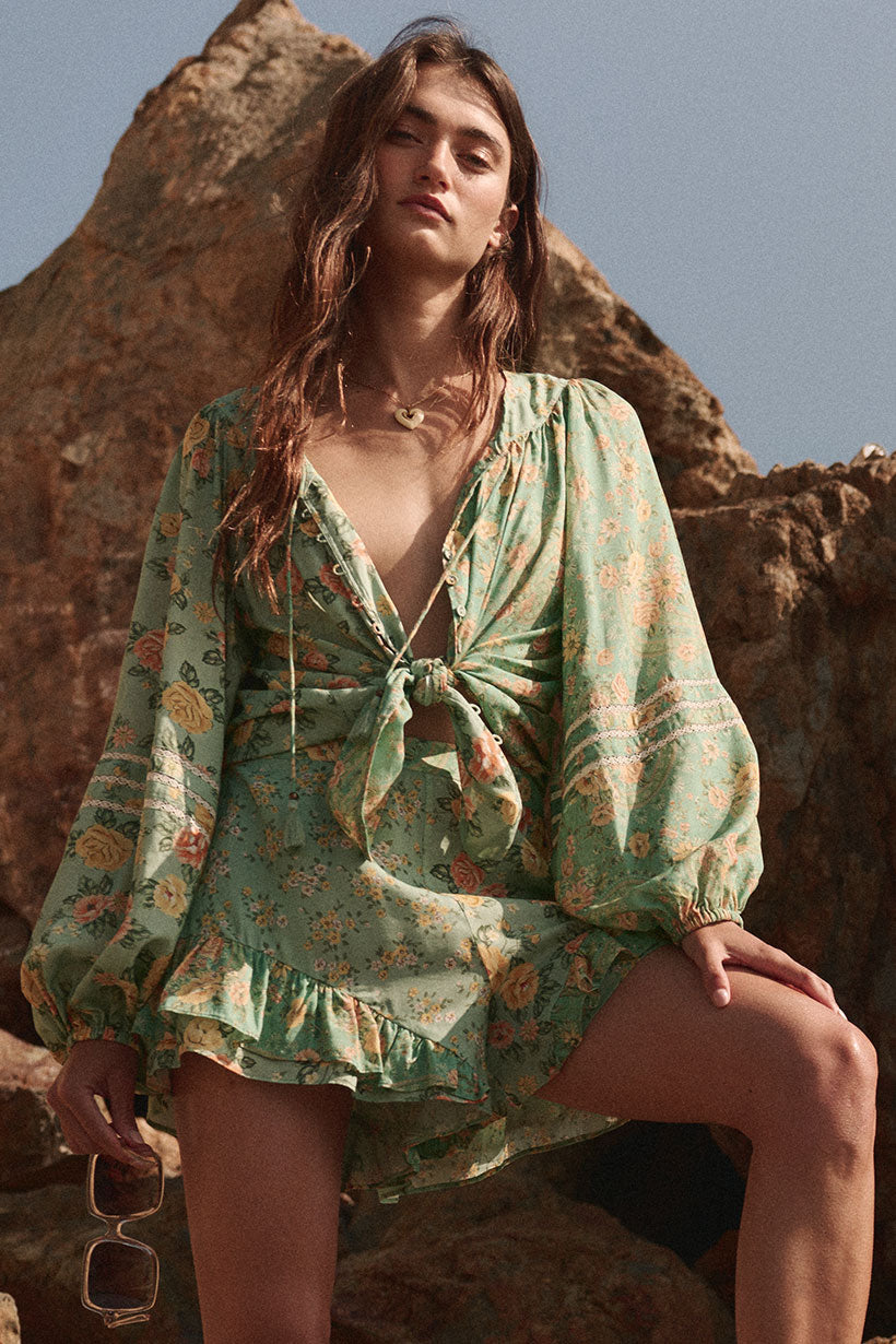 新作　spell スペル　RODEO BLOUSE DRESS RODEO BLOUSE DRESS by Spell – 75° & Fuzzy