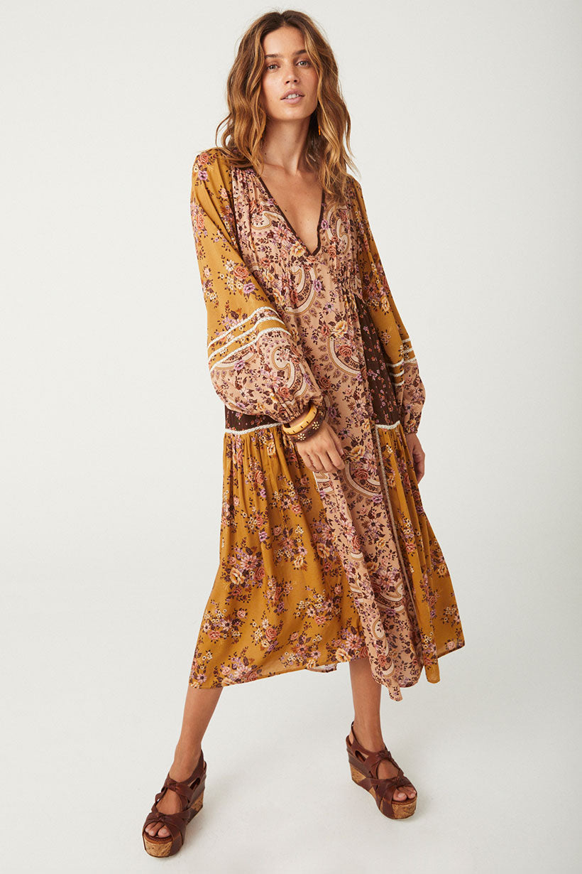 Melody Midi Dress – SPELL - USA