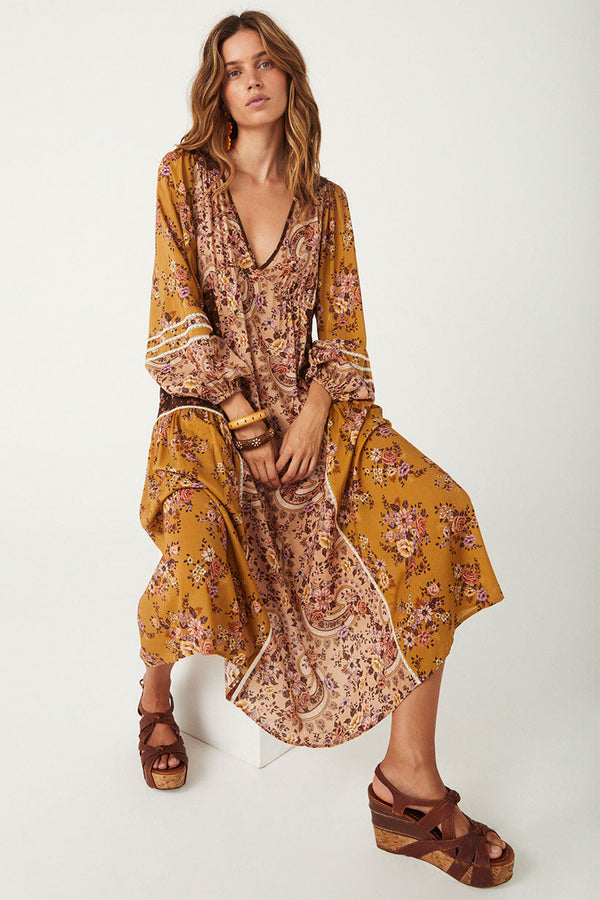 Melody Midi Dress SPELL - USA Melody Midi Dress SPELL - USA