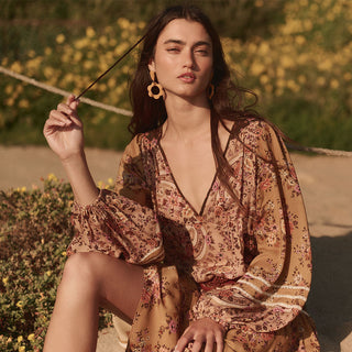 Melody Midi Dress SPELL - USA Melody Midi Dress SPELL - USA