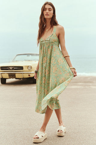 Melody Strappy House Dress SPELL - USA Melody Strappy House Dress SPELL - USA