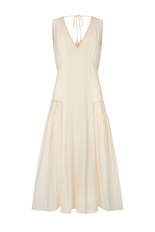 spell cream dress Monterey Midi Dress SPELL