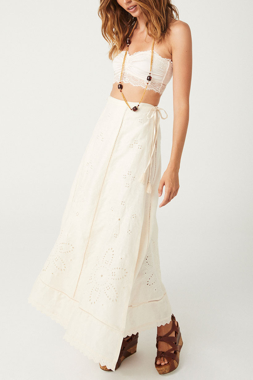 Pfeiffer Wrap Skirt – SPELL - USA