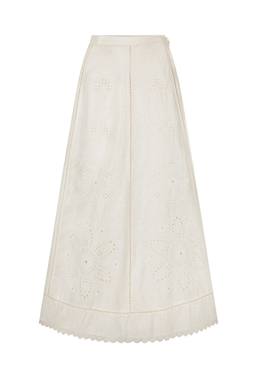 Pfeiffer Wrap Skirt – SPELL - USA
