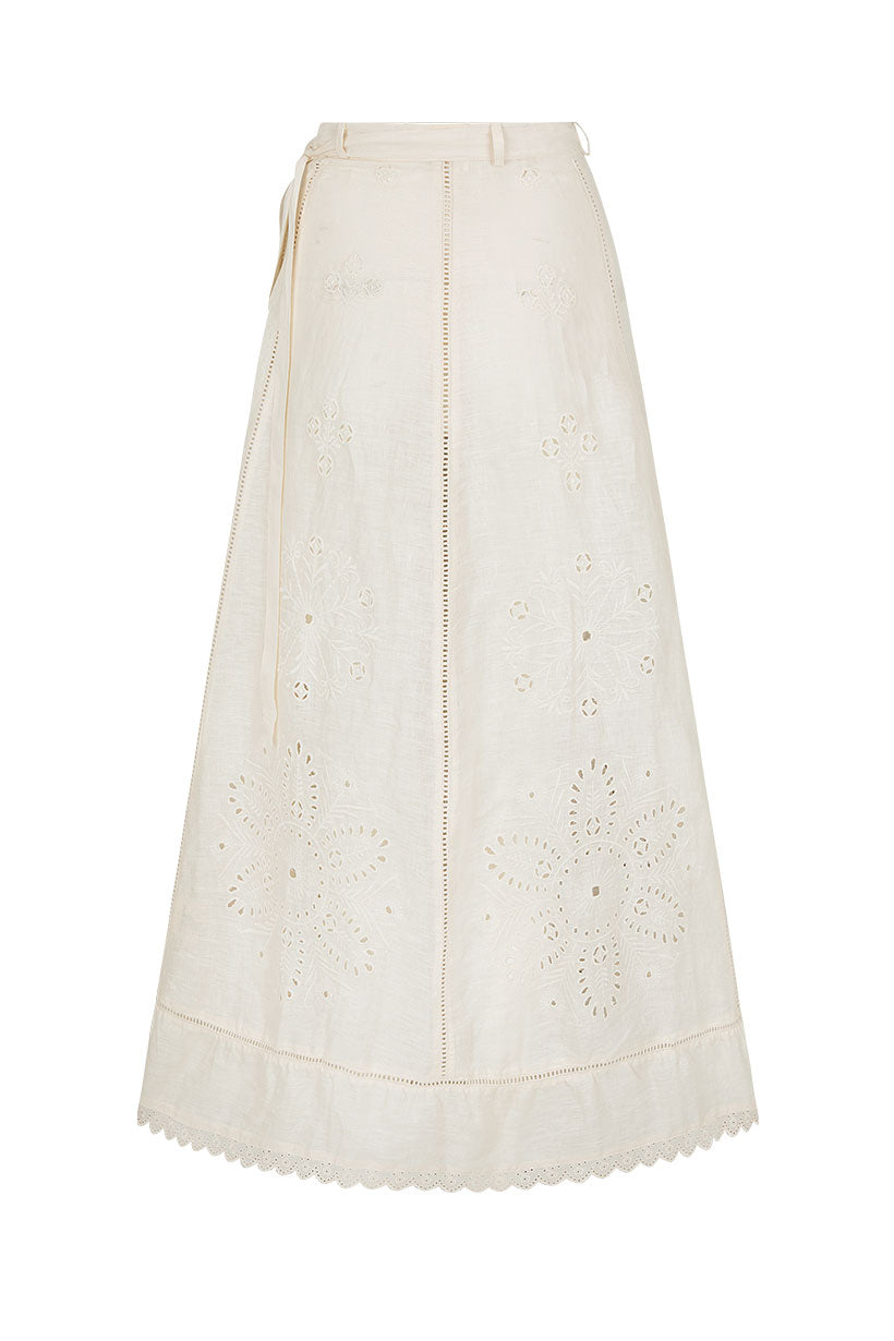Pfeiffer Wrap Skirt – SPELL - USA