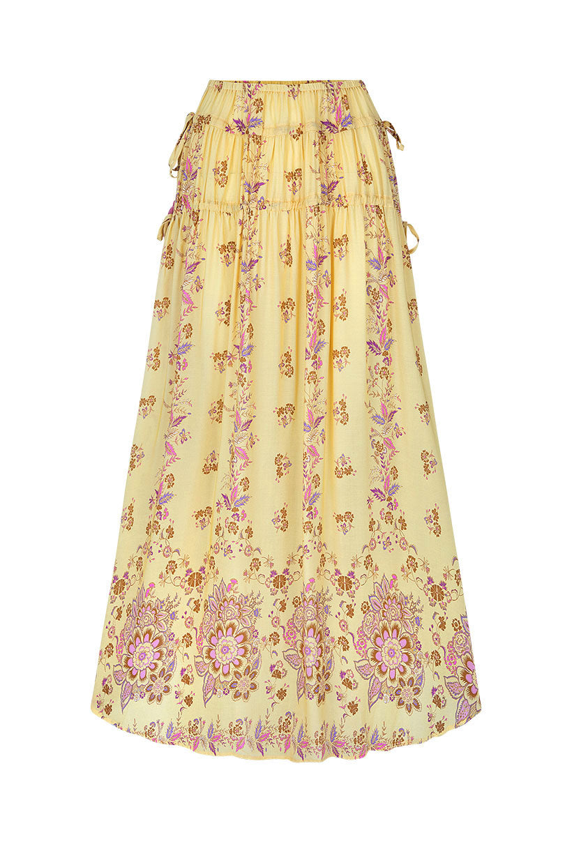 Rebel Spirit Tassel Maxi Skirt – SPELL - USA