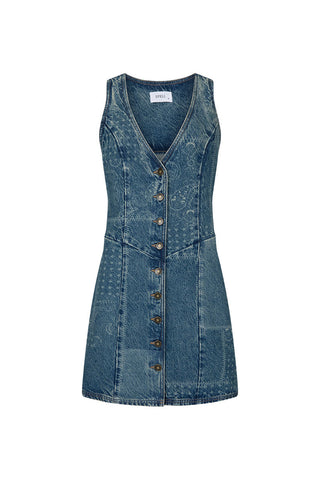 Road Trip Denim Vest Dress SPELL - USA Road Trip Denim Vest Dress SPELL - USA