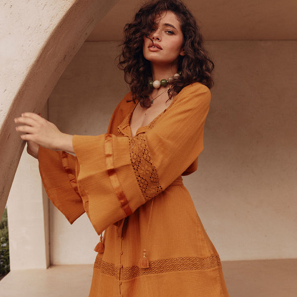 NEW Spell & Gypsy Collective Love Me Not Tunic Dress in