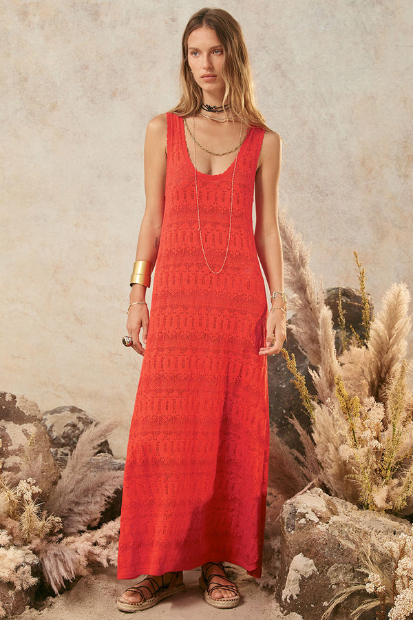Siesta Maxi Dress In Multicolor