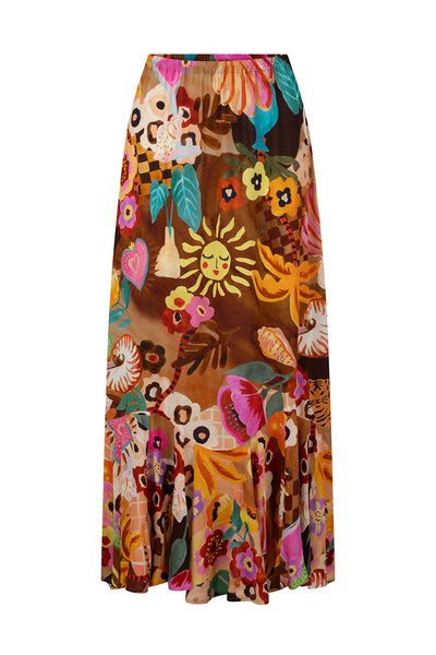 Birth of Venus Maxi Skirt – SPELL - USA