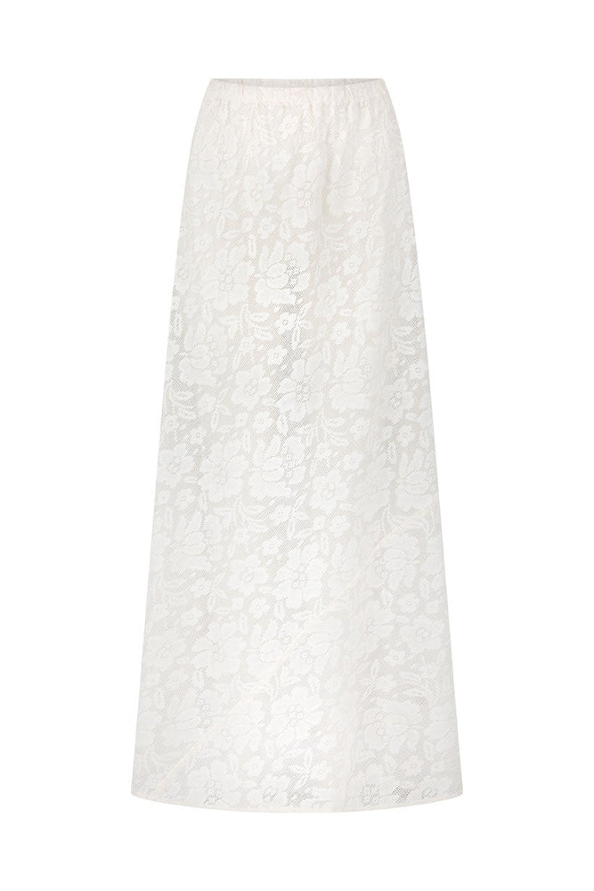 Free Love Lace Bias Skirt