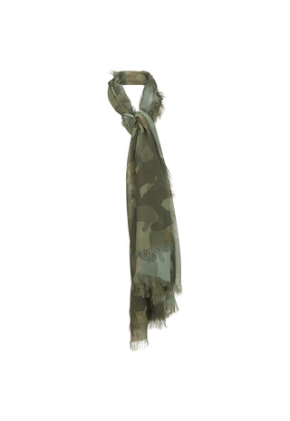 a-camouflage-scarf-with-fringed-edges-tied-in-a-knot-at-the-top-shown-against-a-plain-white-background