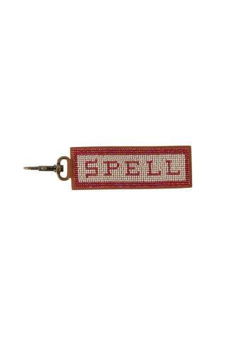 Spell Beaded Key Ring